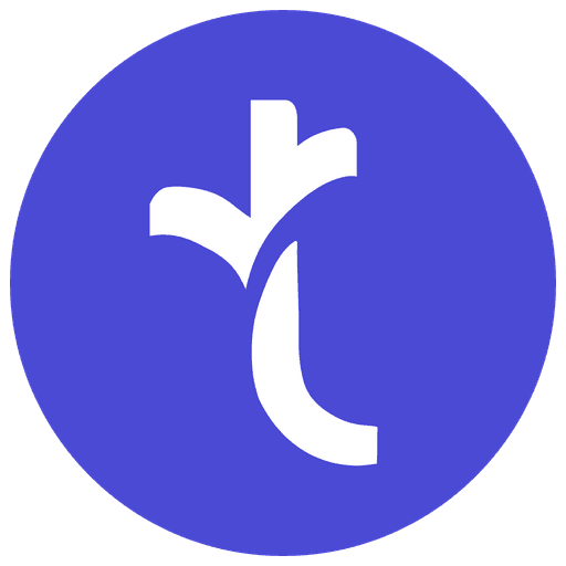 TatvaCare logo, colour version